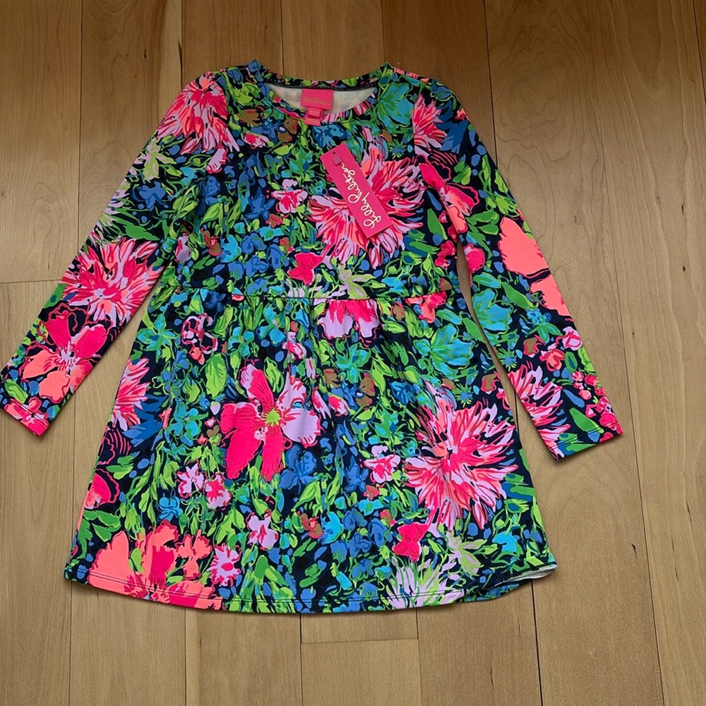 Lilly Pulitzer Girl’s long sleeve dress. New with tags.